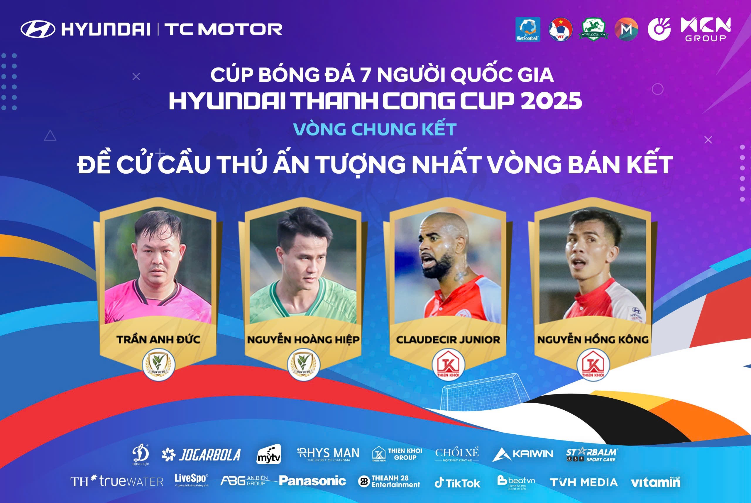 Bình chọn cầu thủ ấn tượng Bán kết VCK VSC-S5